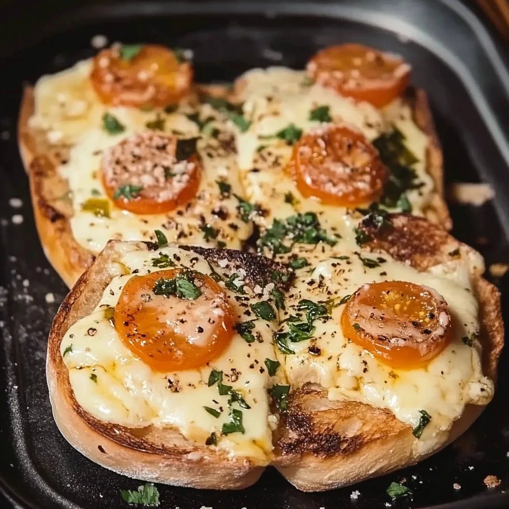 Knoblauch-Mozzarella-Brötchen