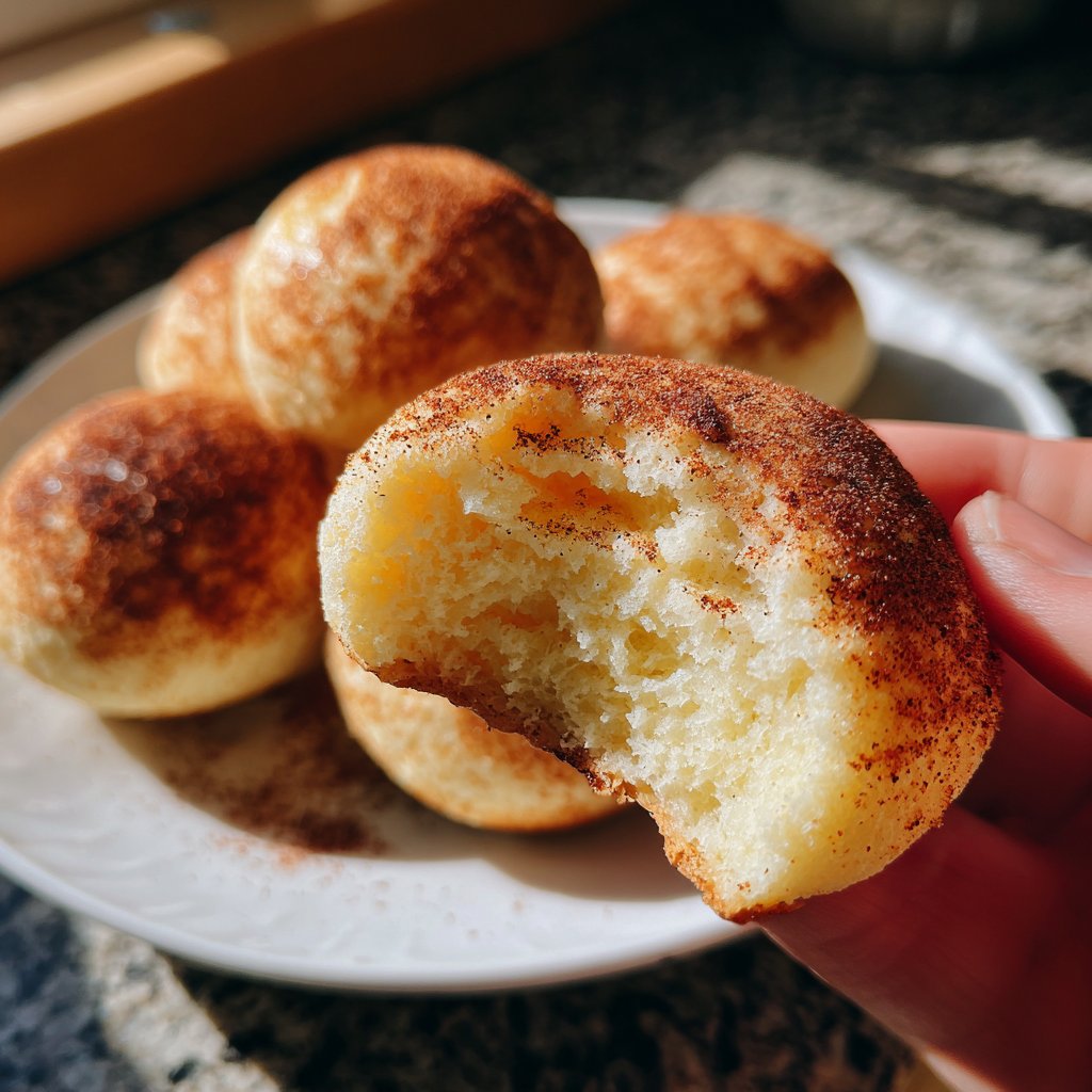 Quarkbällchen fluffig ohne Zucker