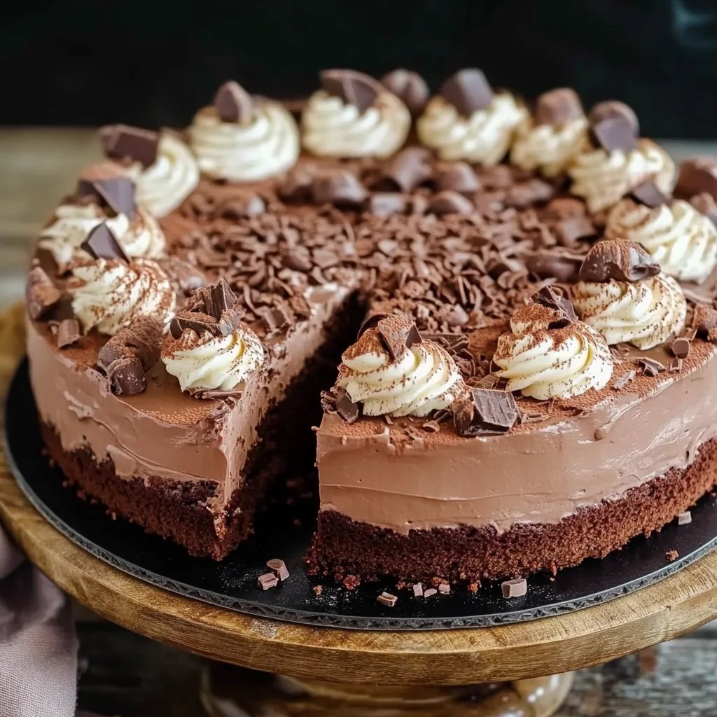 Hot Chocolate Cheesecake