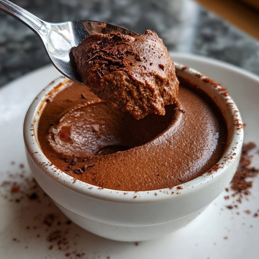 Schokoladenmousse mit Chili
