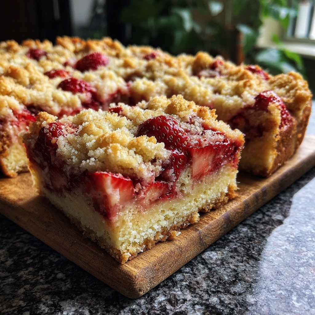 Erdbeer Blechkuchen Mit Streuseln