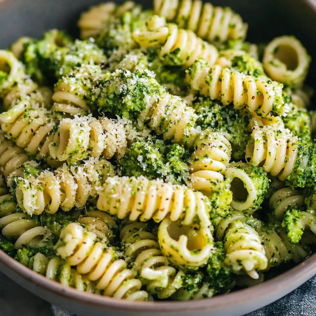 Einfache Gesunde Brokkoli Pasta