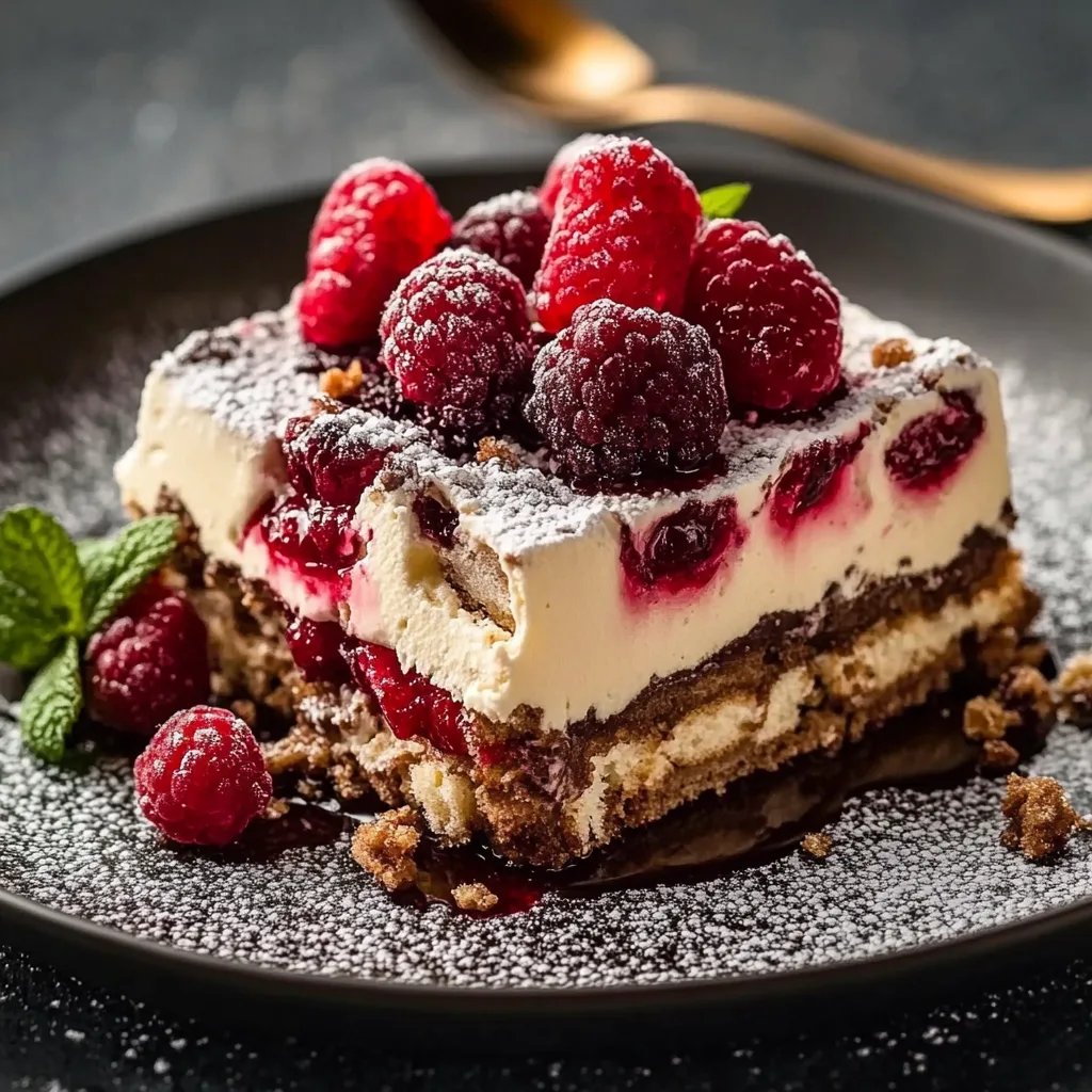 Himbeer-Spekulatius-Tiramisu