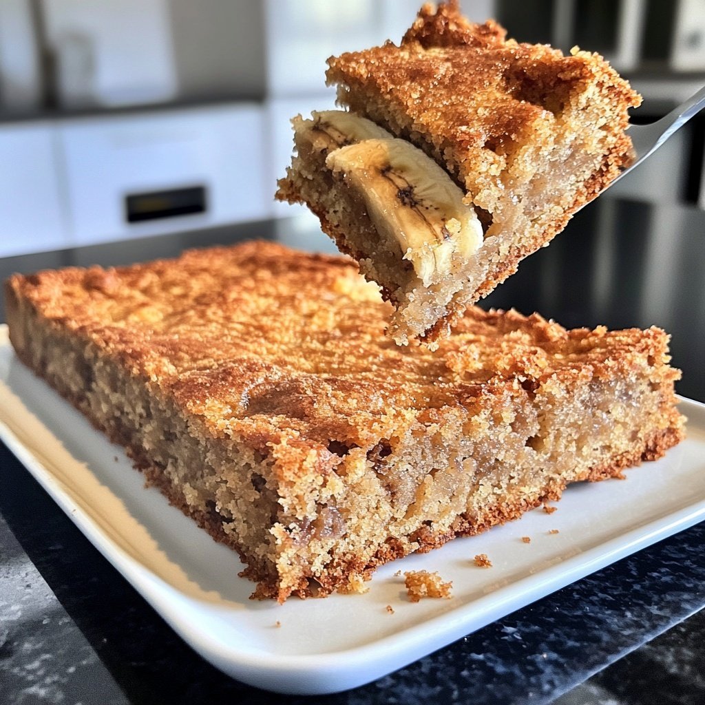 Bananenkuchen saftig vom Blech