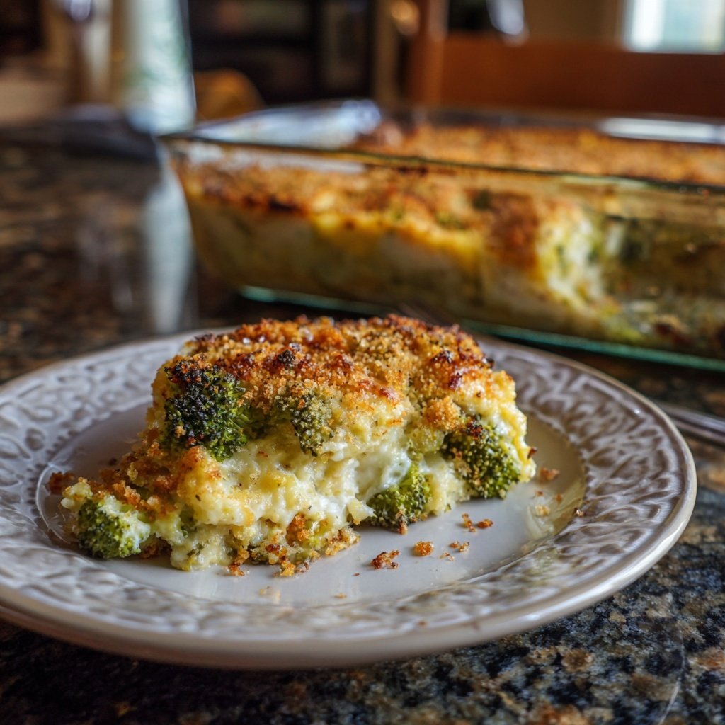 Brokkoli Reis Auflauf