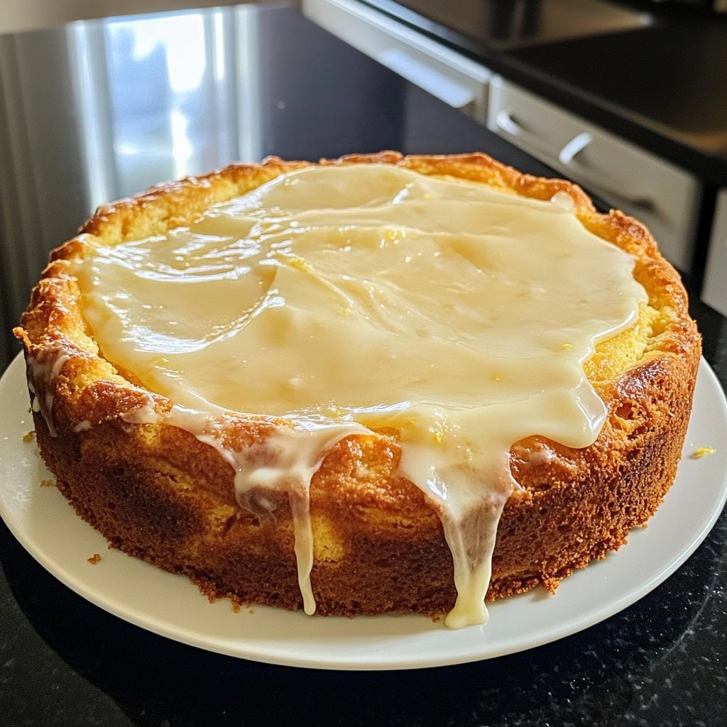 Zitronenkuchen fluffig