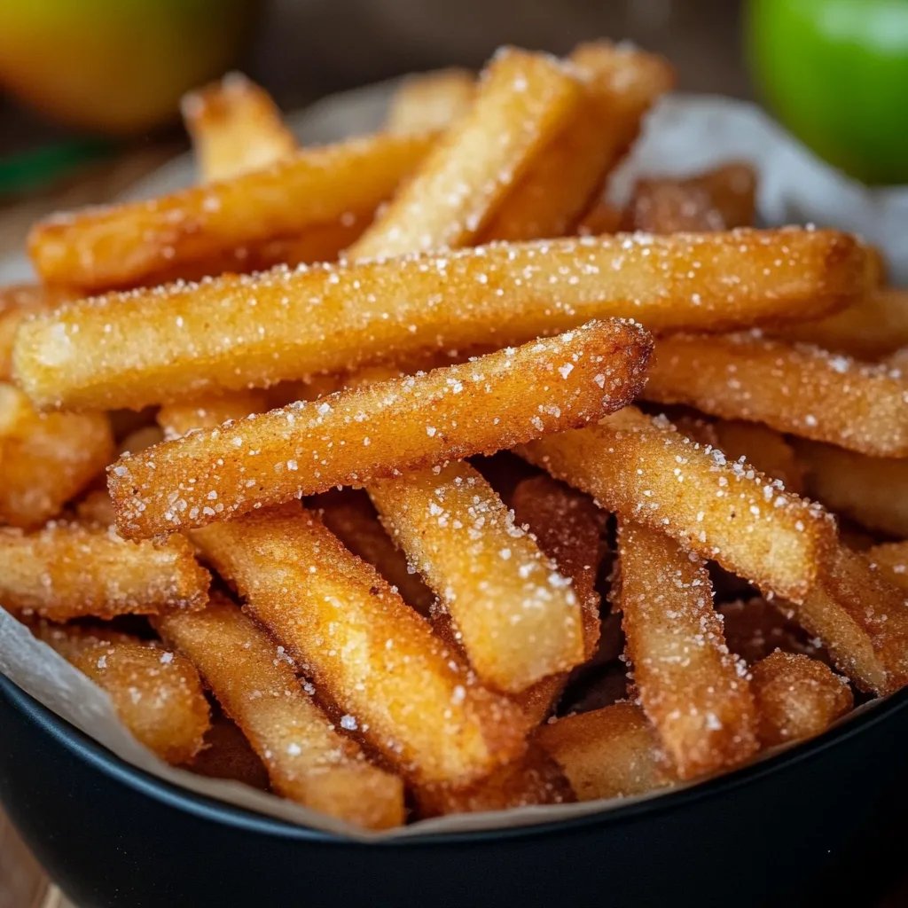 Crispy Air Fryer Apple Fries