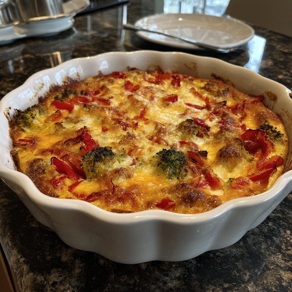 Brokkoli Auflauf Mit Paprika