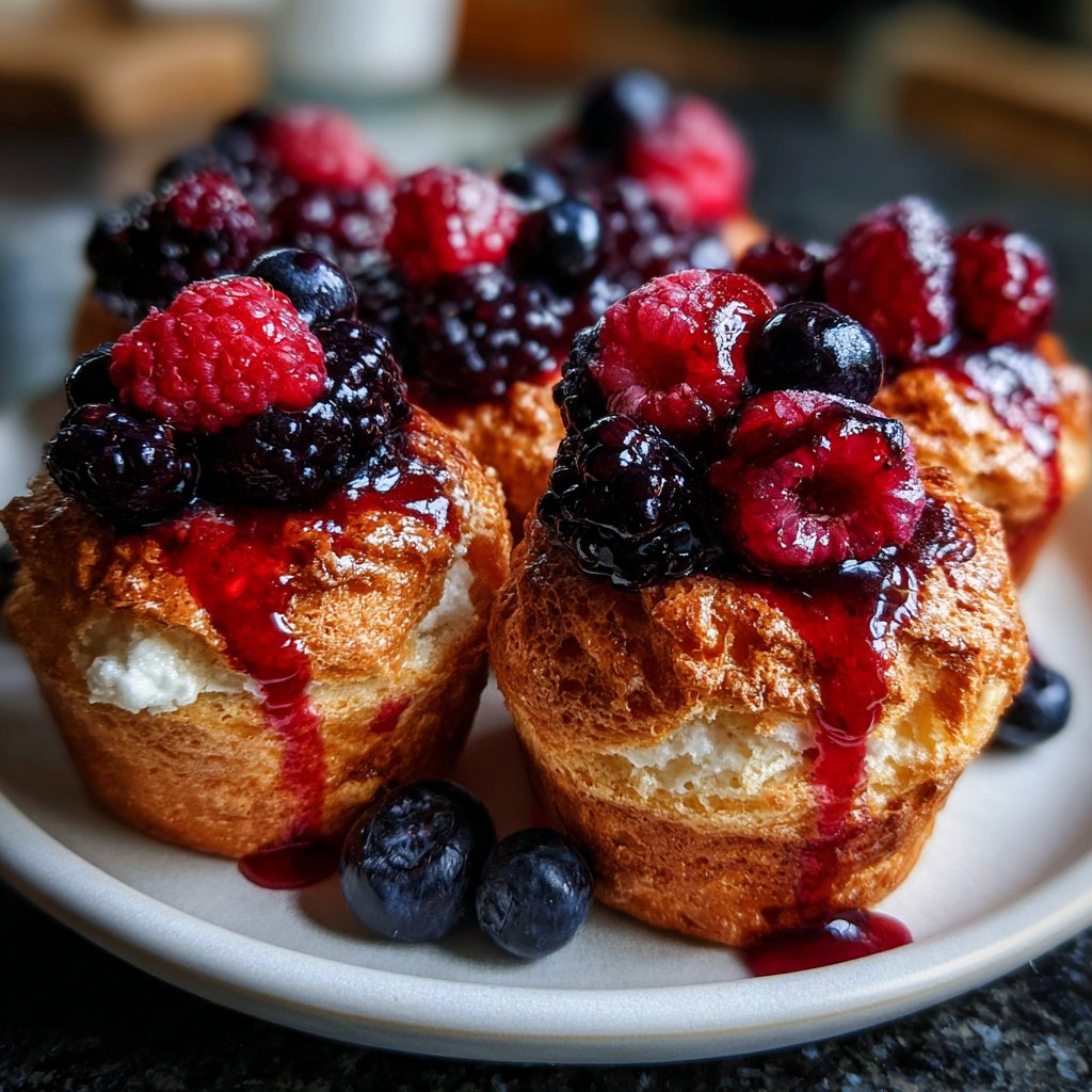 Mini-Törtchen mit Beeren