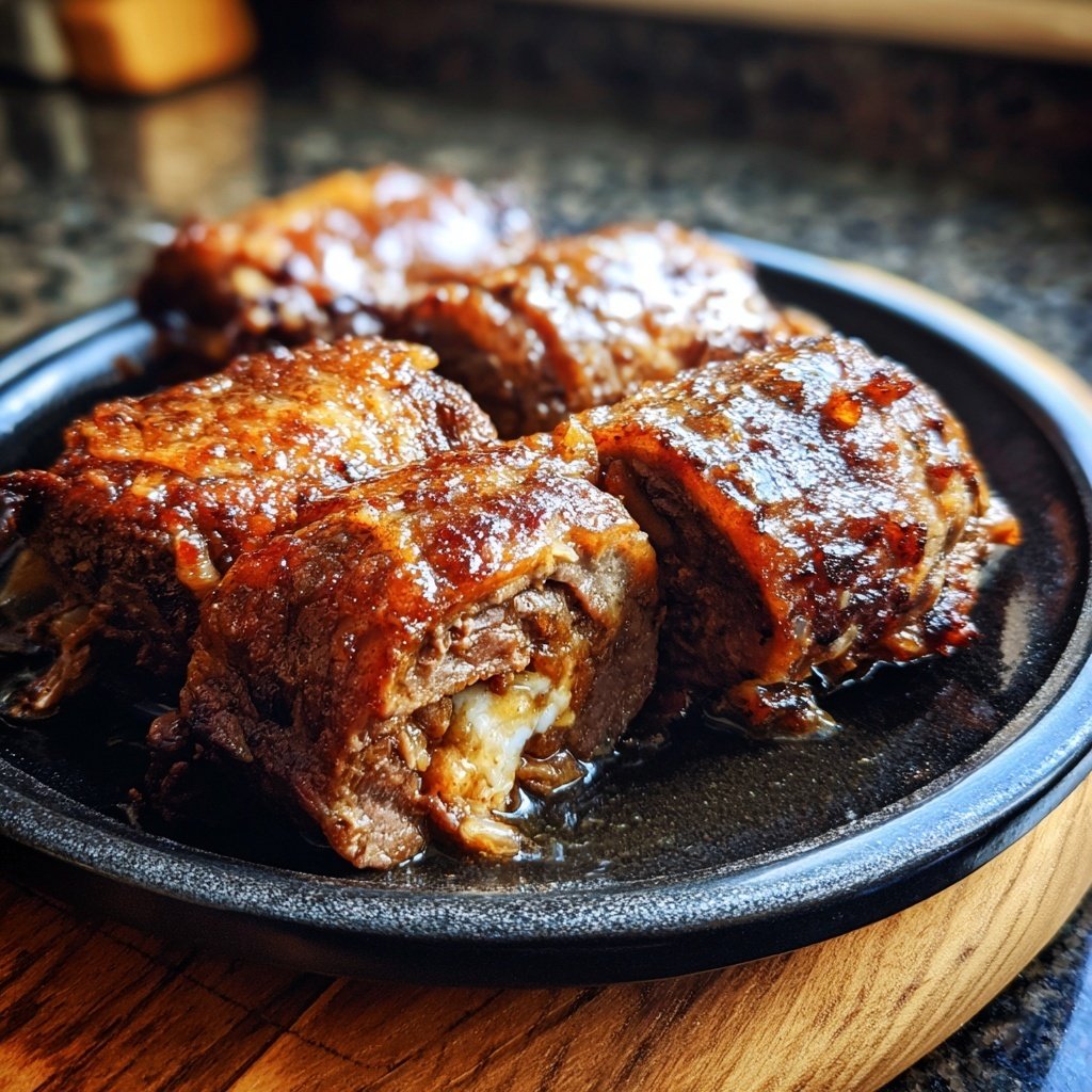 Hausmannskost Rinderrouladen mit Rahmsoße