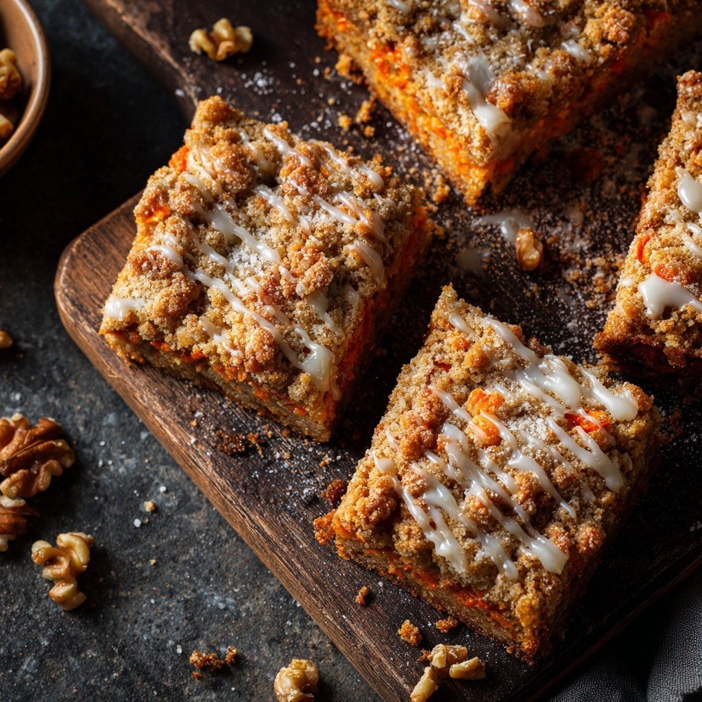 Karottenkuchen Mit Zimt Streuseln