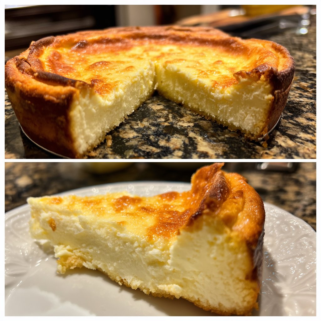 Käsekuchen mit Frischkäse